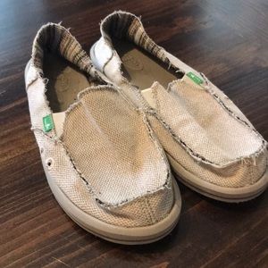 Sanuk shoes women’s size 10